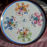peinture sur porcelaine